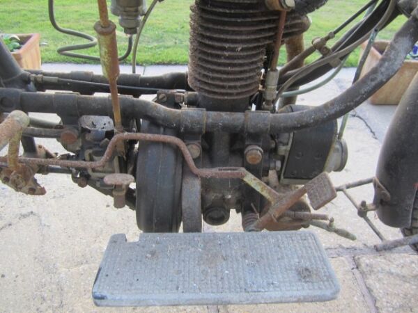 1920 FN 285cc Shaft drive motorcycle Barn find