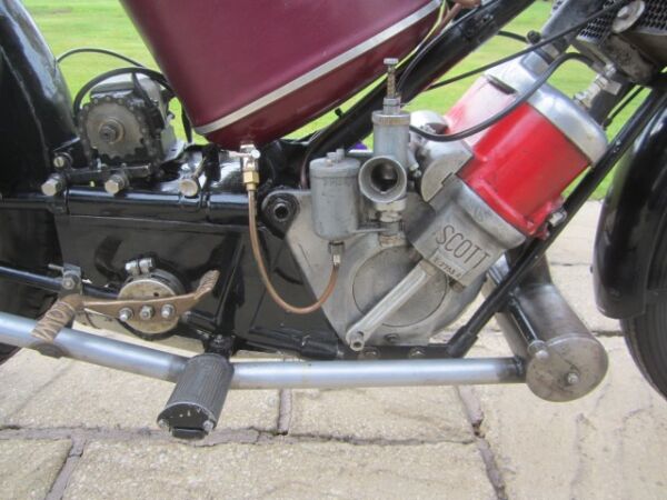1929 Scott 2 speed 500cc