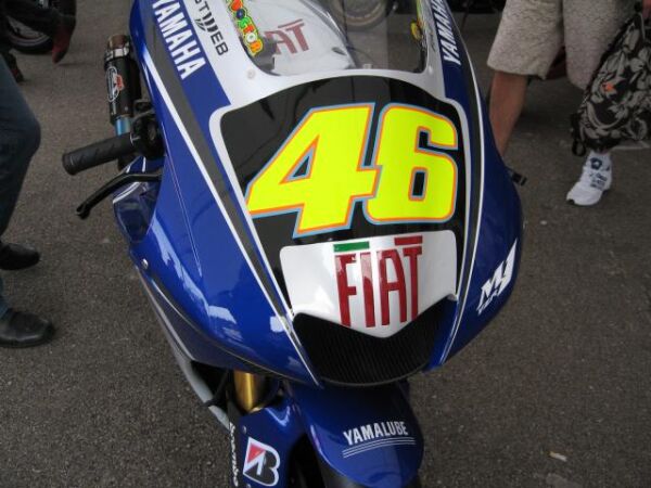Valantino Rossi Moto GP Machine In Spa Bikers Classic