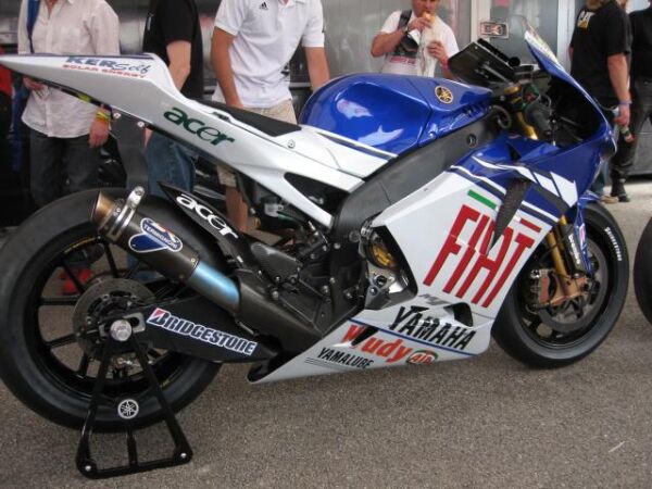 Valentino Rossi Moto GP Machine In Spa Bikers Classic