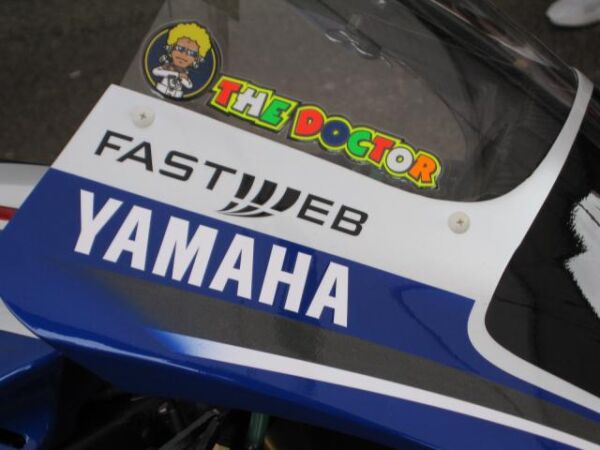 Valentino Rossi Moto GP Machine In Spa Bikers Classic