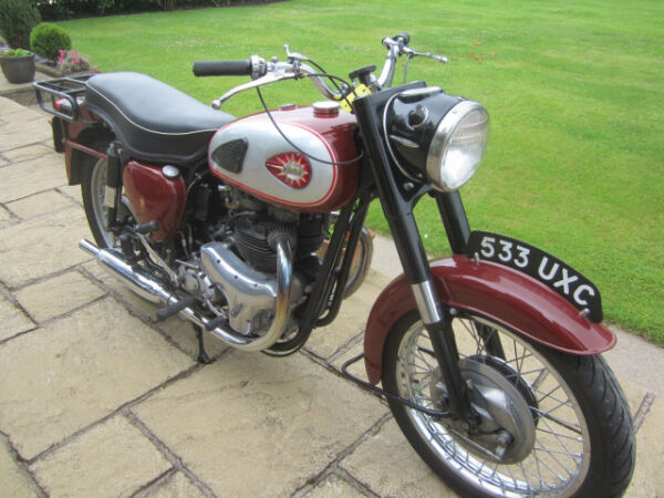 1958 BSA 500cc A7 Classic Motorcycle