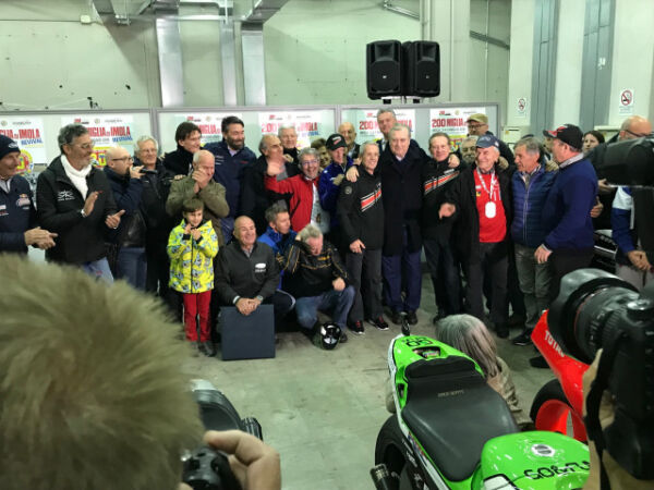 Imola 200 Classic event 2019 Jonny Cecotto Steve Baker Graham Crosby Giacomo Agostini