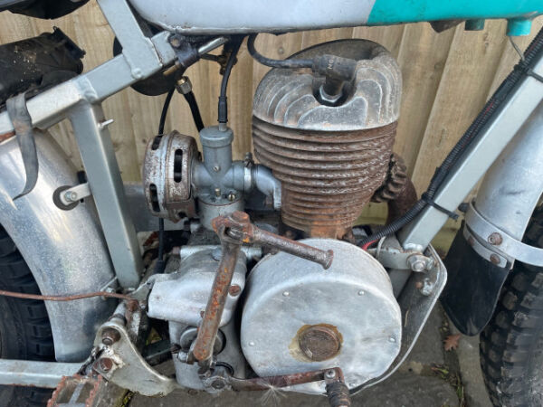 1954 DMW 197cc Scottish 6 Days Pre 65 Twin shock Trials Bike
