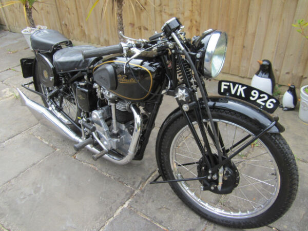 1938 Velocette 350cc KSS beautifully Restored Machine