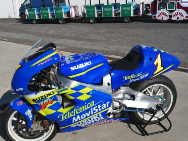 Estoril classic event October 2023 2000 Suzuki Kenny Roberts jnr RGV500
