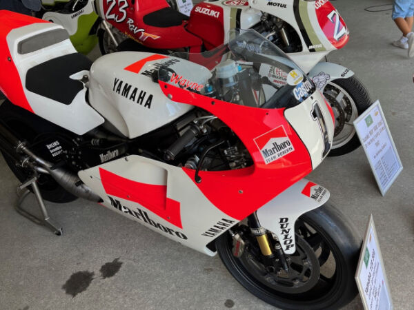 Estoril classic event October 2023 2000 Suzuki Kenny Roberts jnr RGV500