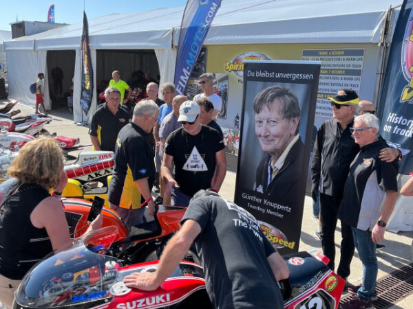 Estoril classic event October 2023 2000 Suzuki Kenny Roberts jnr RGV500