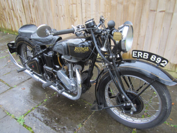 1938 Rudge Special 500cc Twin Port