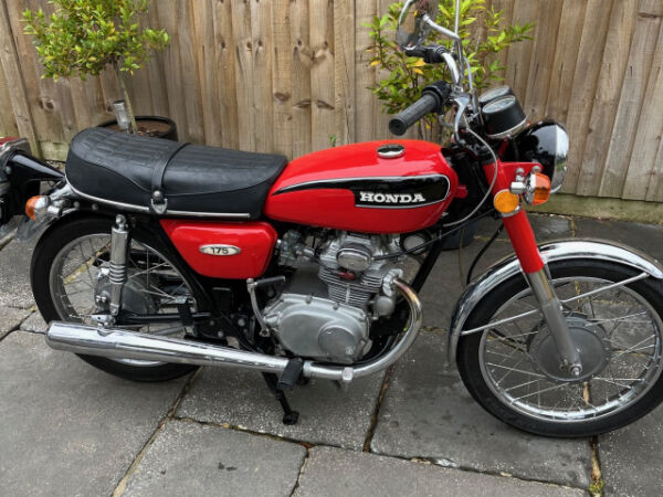 1972 Honda CB175cc Electric Start