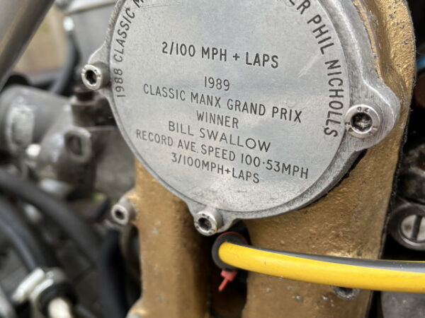 1988 Seeley Matchless G50 Manx Grand Prix winner