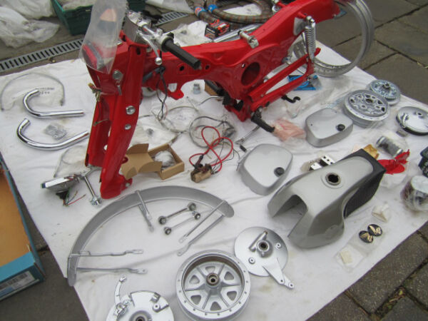 1963 Honda CB92 Benly Sports 125cc twin elec start