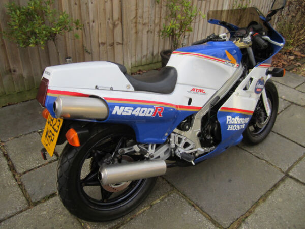 1987 Honda NS400R restored in 2021
