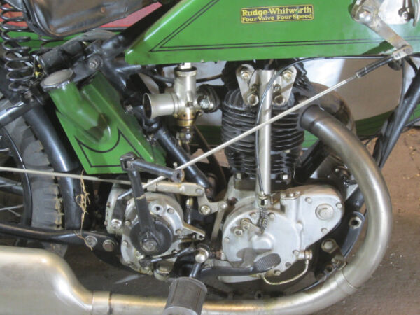 1927 Rudge 500cc side car with Rudge Caravan