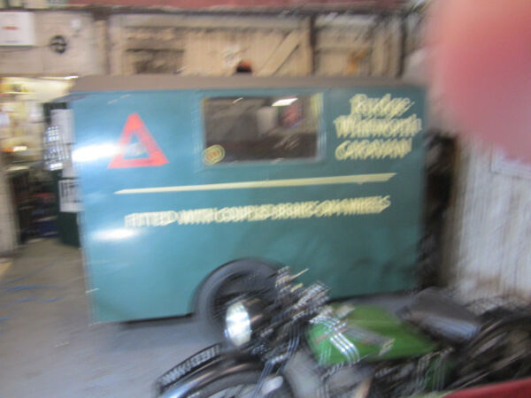 1927 Rudge 500cc side car with Rudge Caravan