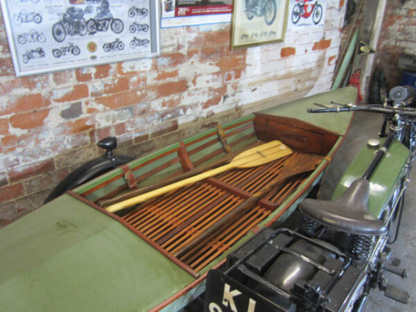 1925 Rudge 350cc 4 valve with the famous Canoe sidecar