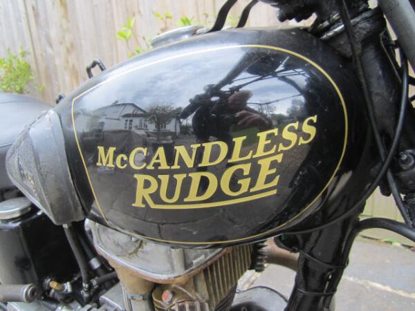 1937 McCandless Bailey Rudge 500cc Bronze Head