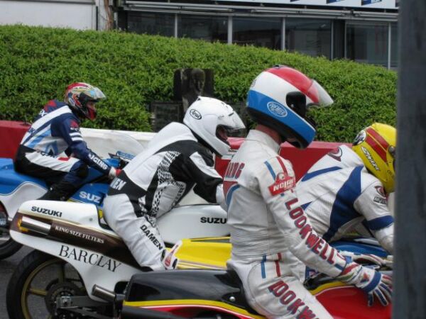 Suzuki Brother David Griffith, Boet Van Dulman and Phillipe Coulon