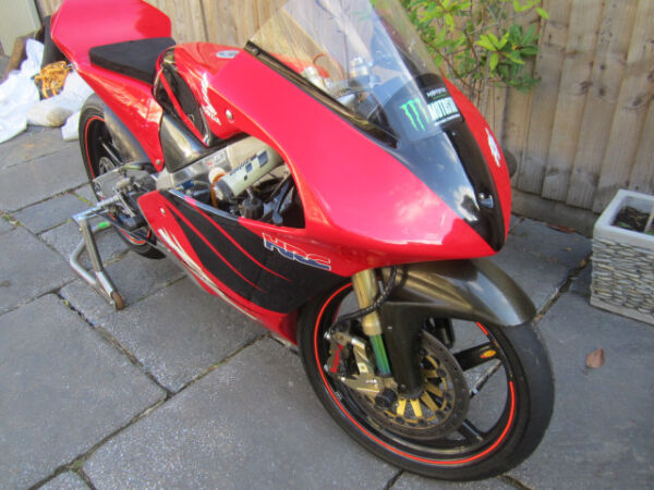2010 Honda RS125, Silverstone GP Machine Billet cases Carbn Wheels