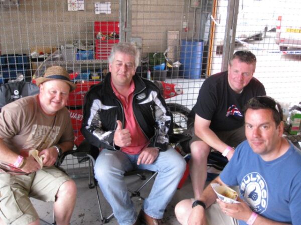 Tea break the boys just taking five with Marco luccinelli