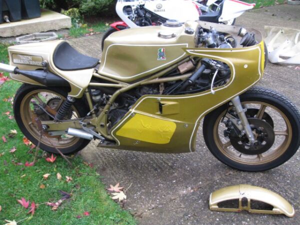 1977 Suzuki Cagiva RG500 Ex Alex george and team Galina