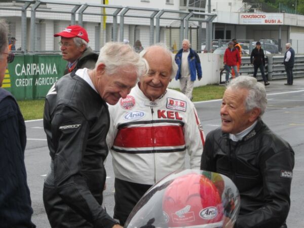 Sammy Miller, Kel Caruthers and Luigi Tavieri