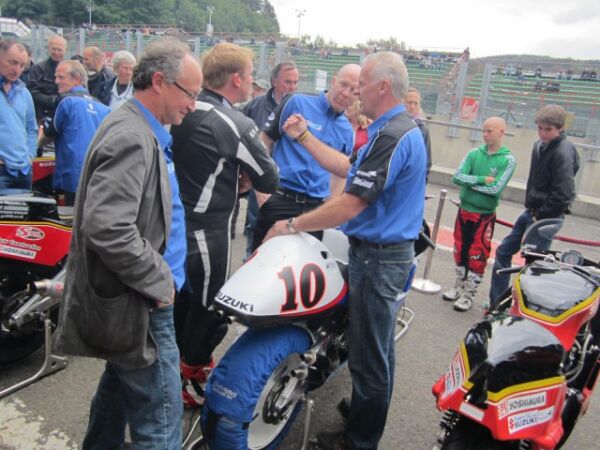 Steve Wheaman Admiring the new XR89 in the collection