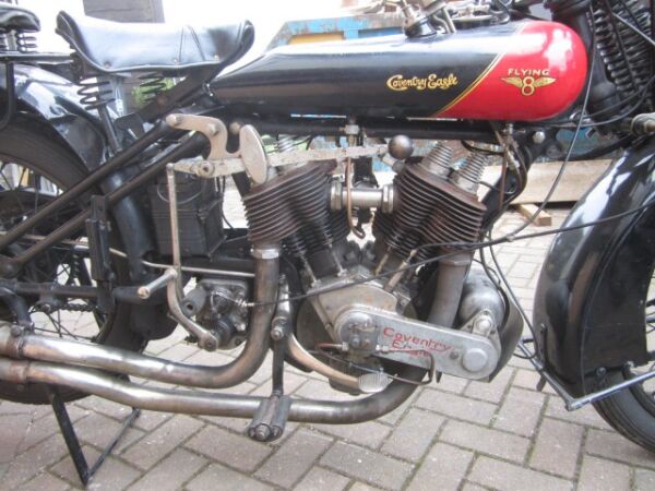 1925 Coventry Eagle Flying Eight V Twin JAP