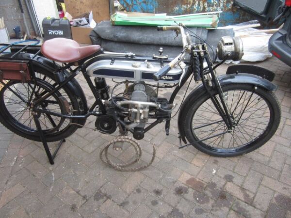 1922 Douglas twin 2 3/4 Hp what a lovely machine