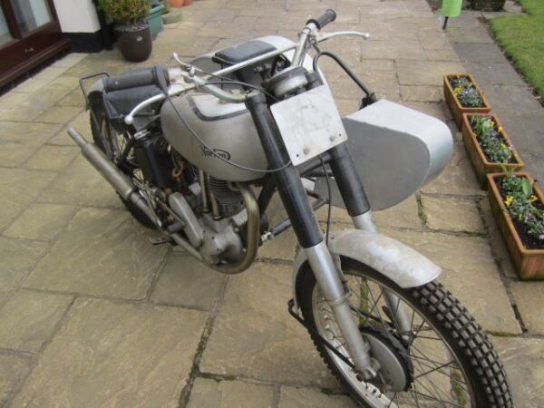 1950 Norton 500cc trials outfit