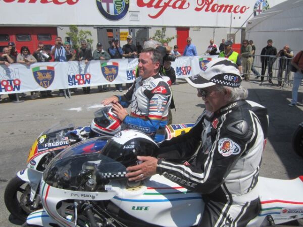 ASI Motor Show Varano Di Melegari Classic Team Suzuki Phil Read, Freddie Spencer
