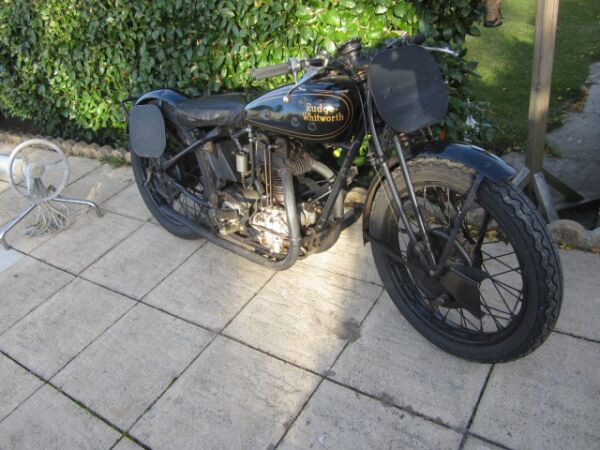 1929 Rudge Ulster 500cc 4 valve racing machine