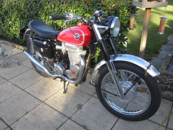 1957 Matchless competition G80 CS 500cc