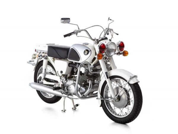 1965 HONDA 305CC CYP77 POLICE MOTORCYCLE