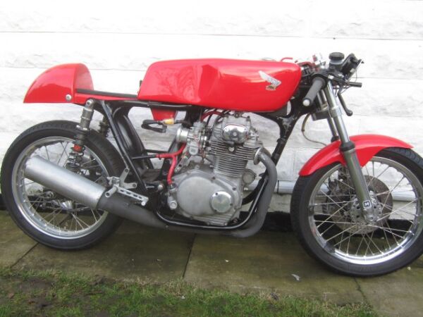 1970 Honda K4 350cc Scotish championship winning machine