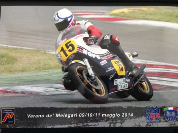 Varano 2014 ASI Moto Show 50 Years of Roberto Galina Racing , Rossi Suzuki Phil Read XR14 RG500 Steve Griffith