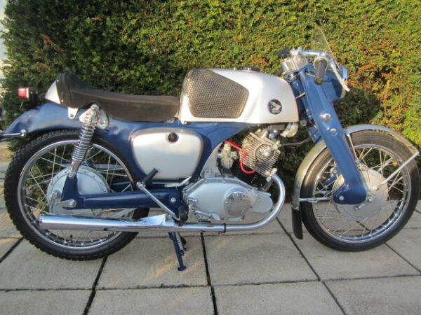 1960 Honda CB92 benly Sports 125 race kitted