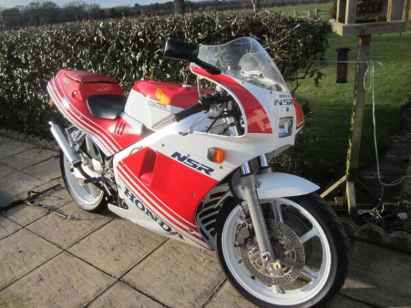 1988 Honda NSR250 V twin Two Stroke racer for the road