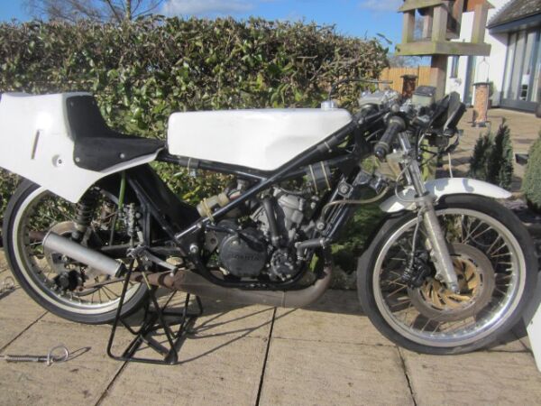 1986 Honda RS125 steel frame