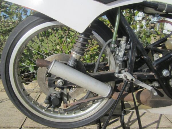 1986 Honda RS125 steel frame