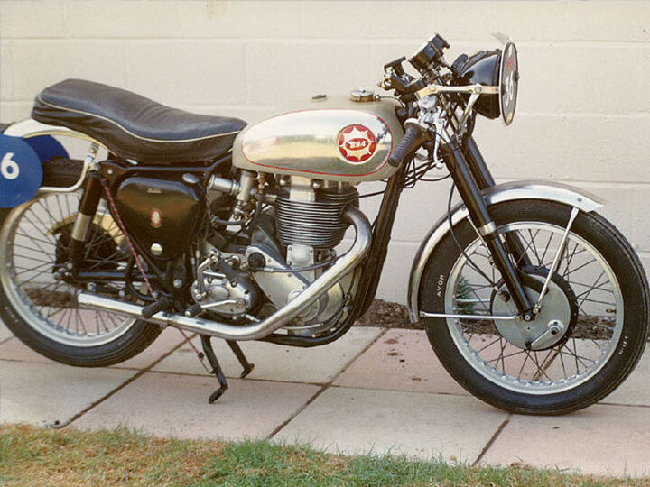 BSA Gold Star 500cc ex-Fred Wallace