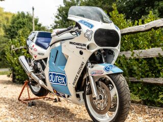 1989 Ex Jamie Whitham Nw200 winning Heron Suzuki GSXR1100 Durex TT Bike (photo 1 of 2)