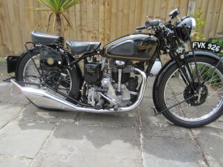 1938 Velocette 350cc KSS beautifully Restored Machine (photo 1 of 2)