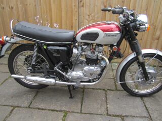 1969 Triumph Bonneville T120 Export 650cc (photo 1 of 2)