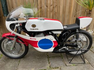 1973 Yamaha TR3 350cc air cooled Large Drum Brake (photo 2 of 2)