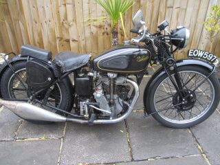 1947 Velocette KSS 350cc (photo 1 of 2)