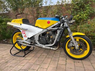 1983 Ex Franco Uncini HB Suzuki XR45 500cc Galina Italy (photo 1 of 2)