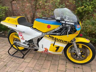 1983 Ex Franco Uncini HB Suzuki XR45 500cc Galina Italy (photo 1 of 2)