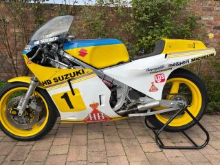 1983 Ex Franco Uncini HB Suzuki XR45 500cc Galina Italy (photo 2 of 2)
