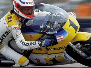 1983 Ex Franco Uncini HB Suzuki XR45 500cc Galina Italy (photo 2 of 2)
